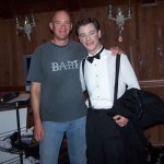 Eric Buss with Jim Hanks